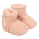 Babies Adelphi Sheepskin Booties Baby Pink Extra Image 4 Preview